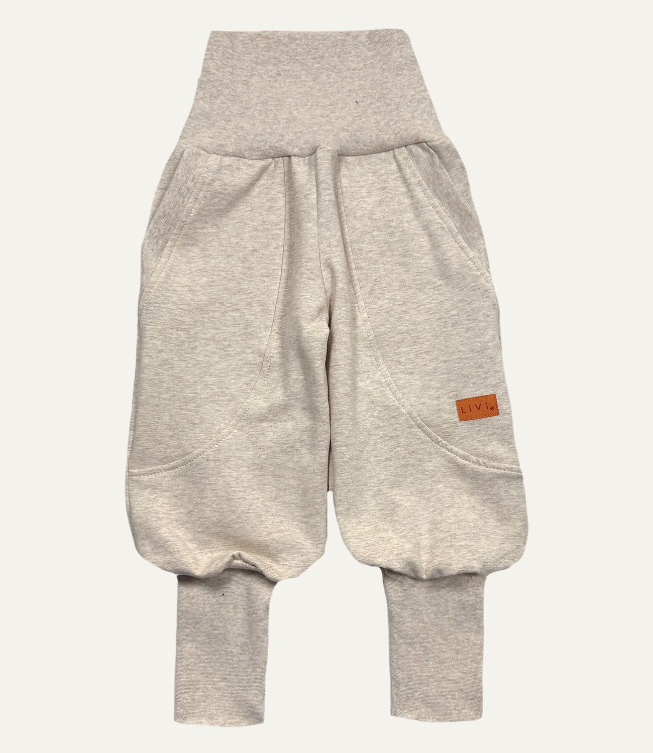 JOGGER CREME MELANGE