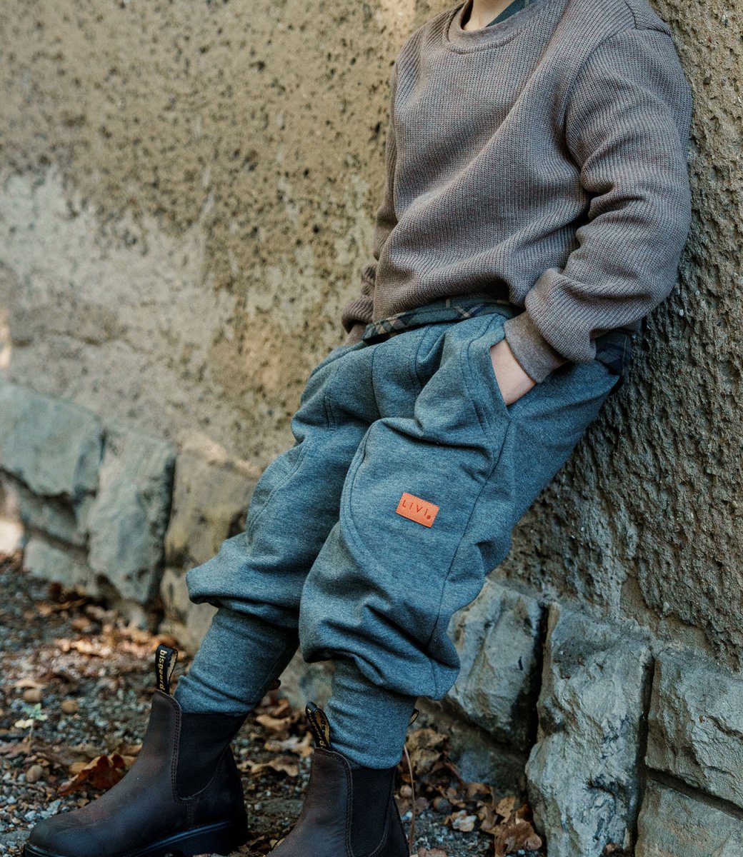 JOGGER GRAU MELANGE