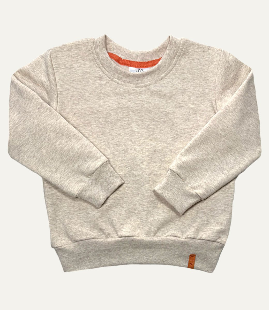 SWEATER SWEAT CREME MELIERT