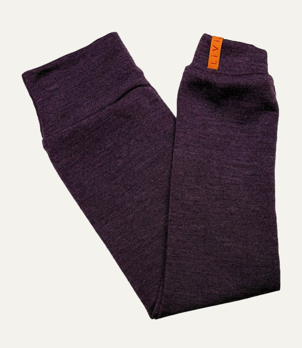 FUNKTIONSLEGGING MERINO PURPLE