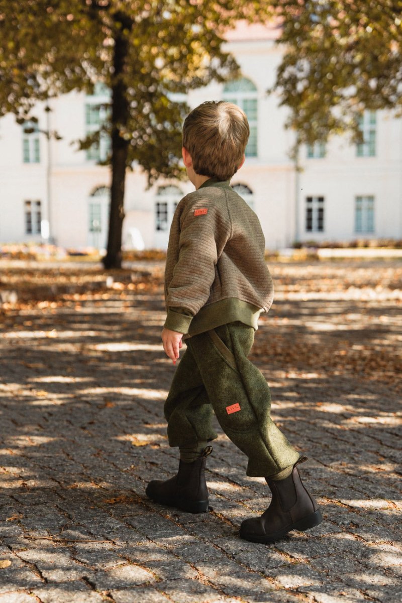 JOGGER WALK KHAKI MELIERT