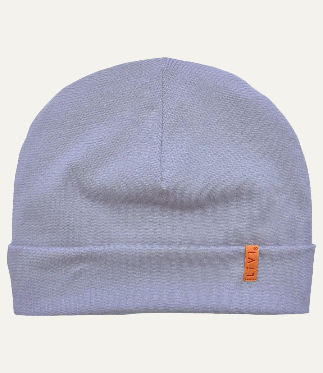 RIB BEANIE FLIEDER