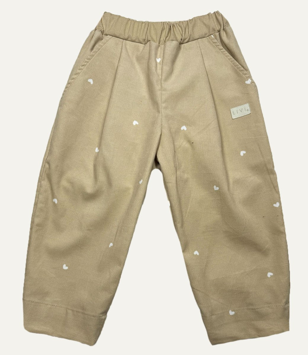 FEINCORD SAND HERZ