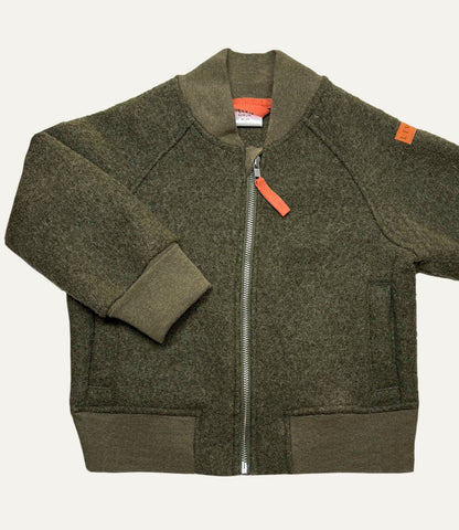 BOMBERJACKE AUS WALK KHAKI MELIERT