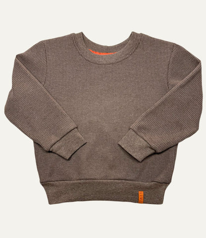 SWEATER STRICK BEIGE MELIERT