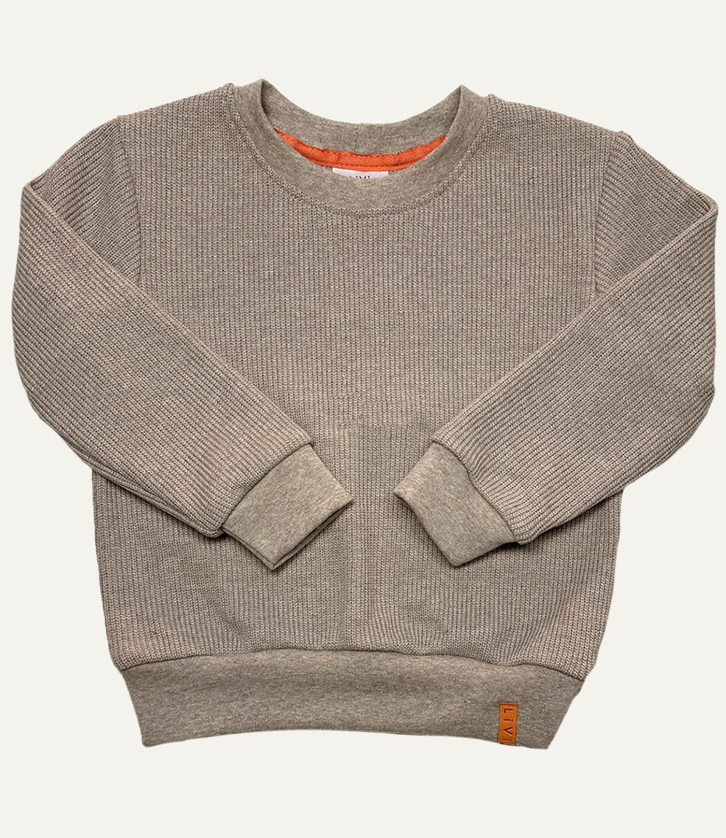 SWEATER STRICK SAND MELIERT