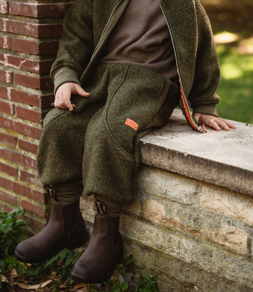 JOGGER WALK KHAKI MELIERT