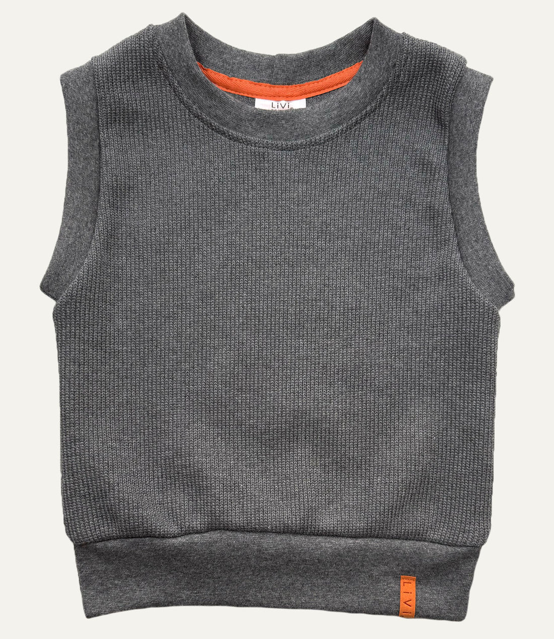 PULLUNDER STRICK GRAU MELANGE