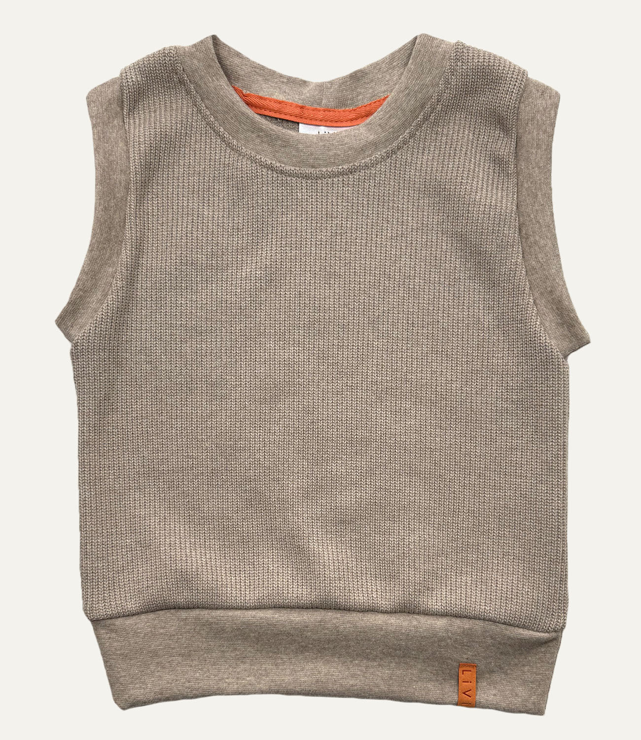 PULLUNDER STRICK SAND MELANGE