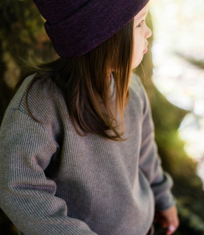 SWEATER STRICK BEIGE MELIERT