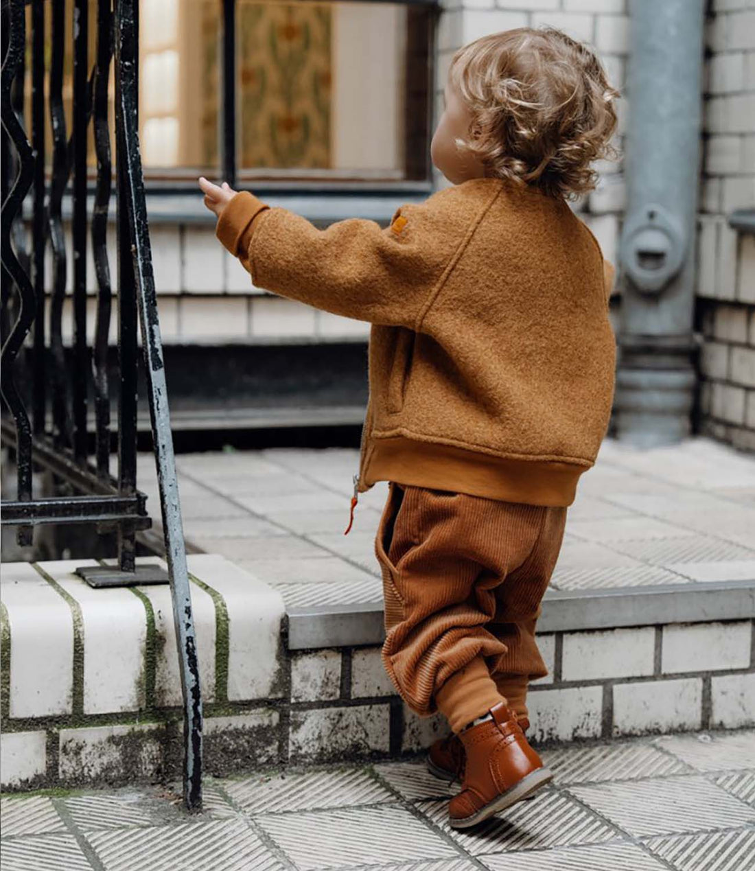 JOGGER CAMEL CORD