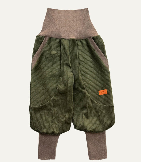 JOGGER BREITCORD KHAKI BEIGE