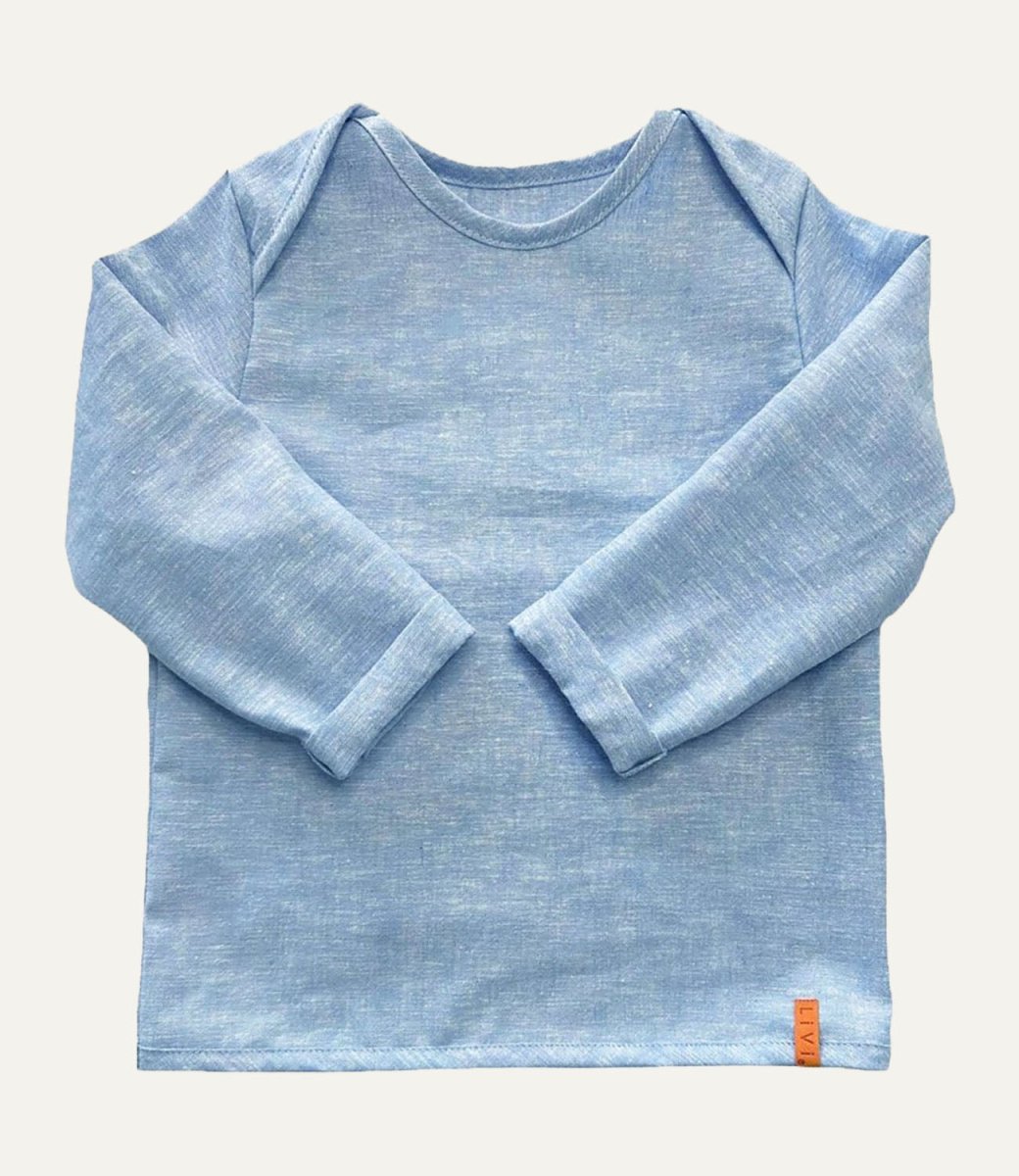 LEINENHEMD JEANS UNI
