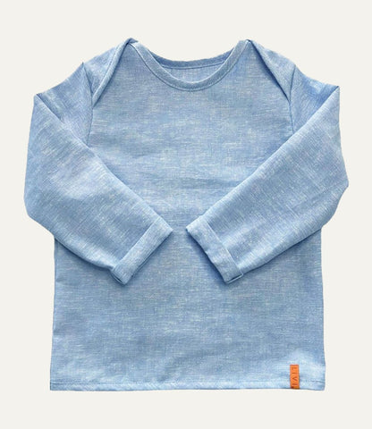 LEINENHEMD JEANS UNI