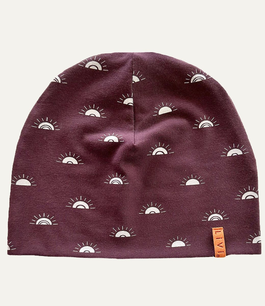 BEANIE PURPLE SUN