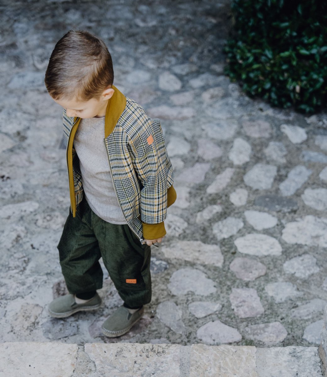 JOGGER BREITCORD KHAKI CURRY