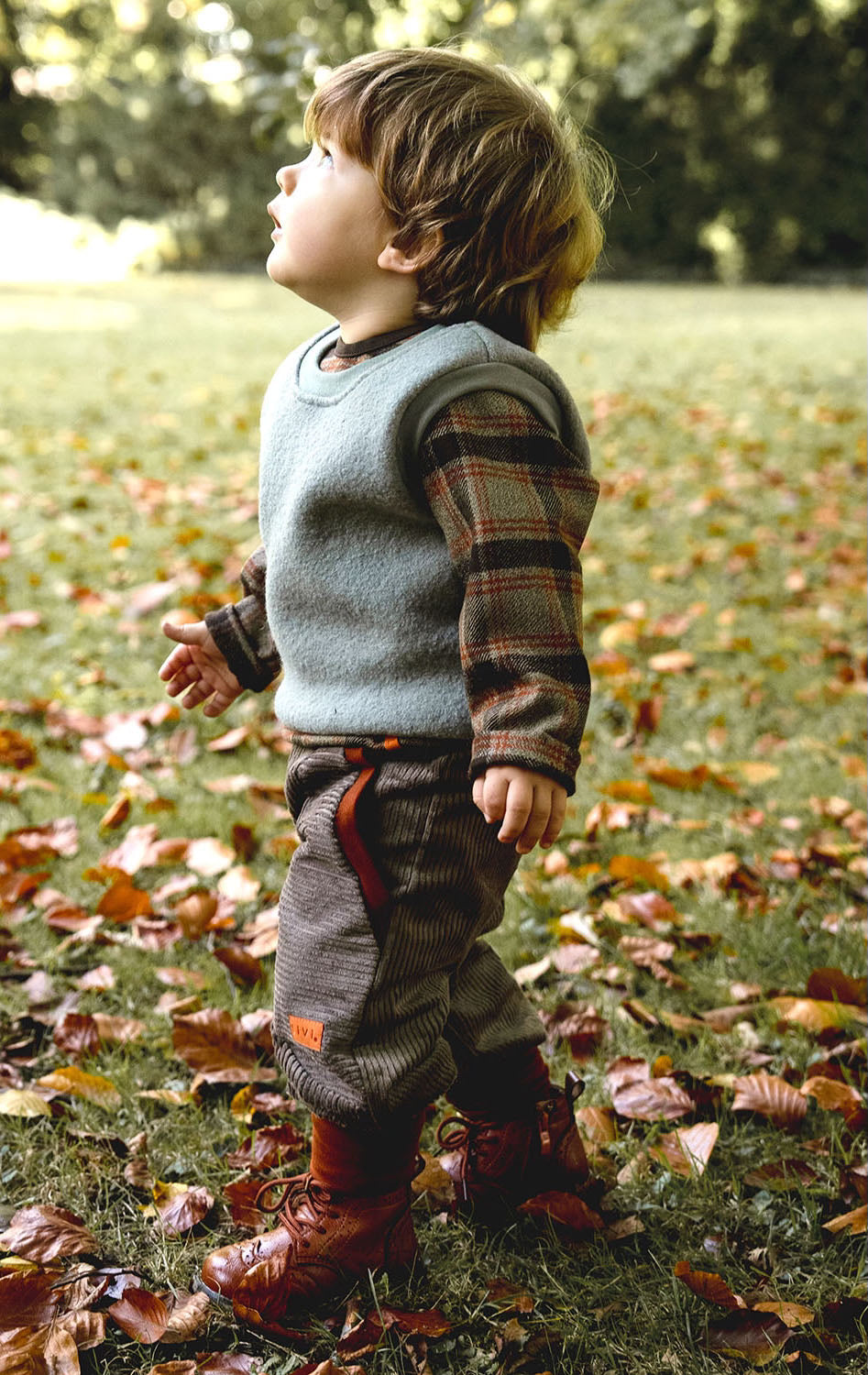 JOGGER BREITCORD MANDEL MAROON